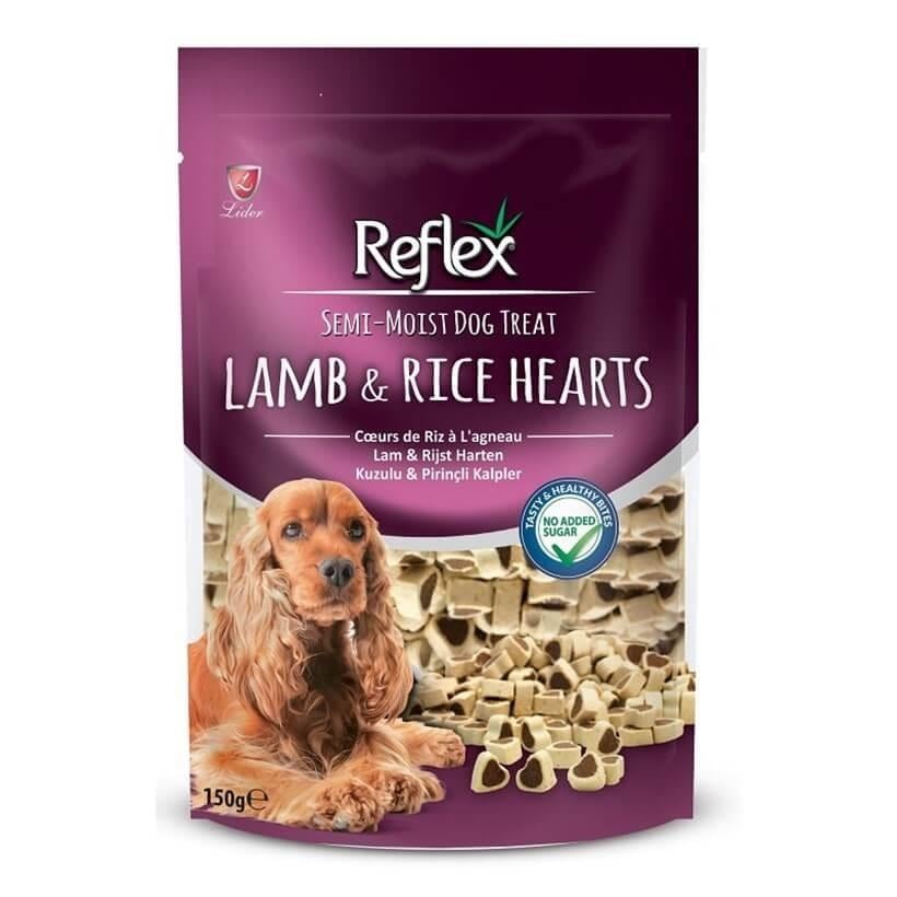 Reflex Hearts Treats Kuzulu Köpek Ödül Kemiği 150 G - İkizler Yem MarketReflex Hearts Treats Kuzulu Köpek Ödül Kemiği 150 G