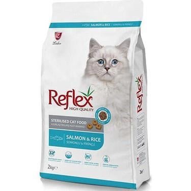 Reflex Sterilised Kısırlaştırılmış Somonlu Kedi Maması 2 Kg - İkizler Yem MarketReflex Sterilised Kısırlaştırılmış Somonlu Kedi Maması 2 Kg