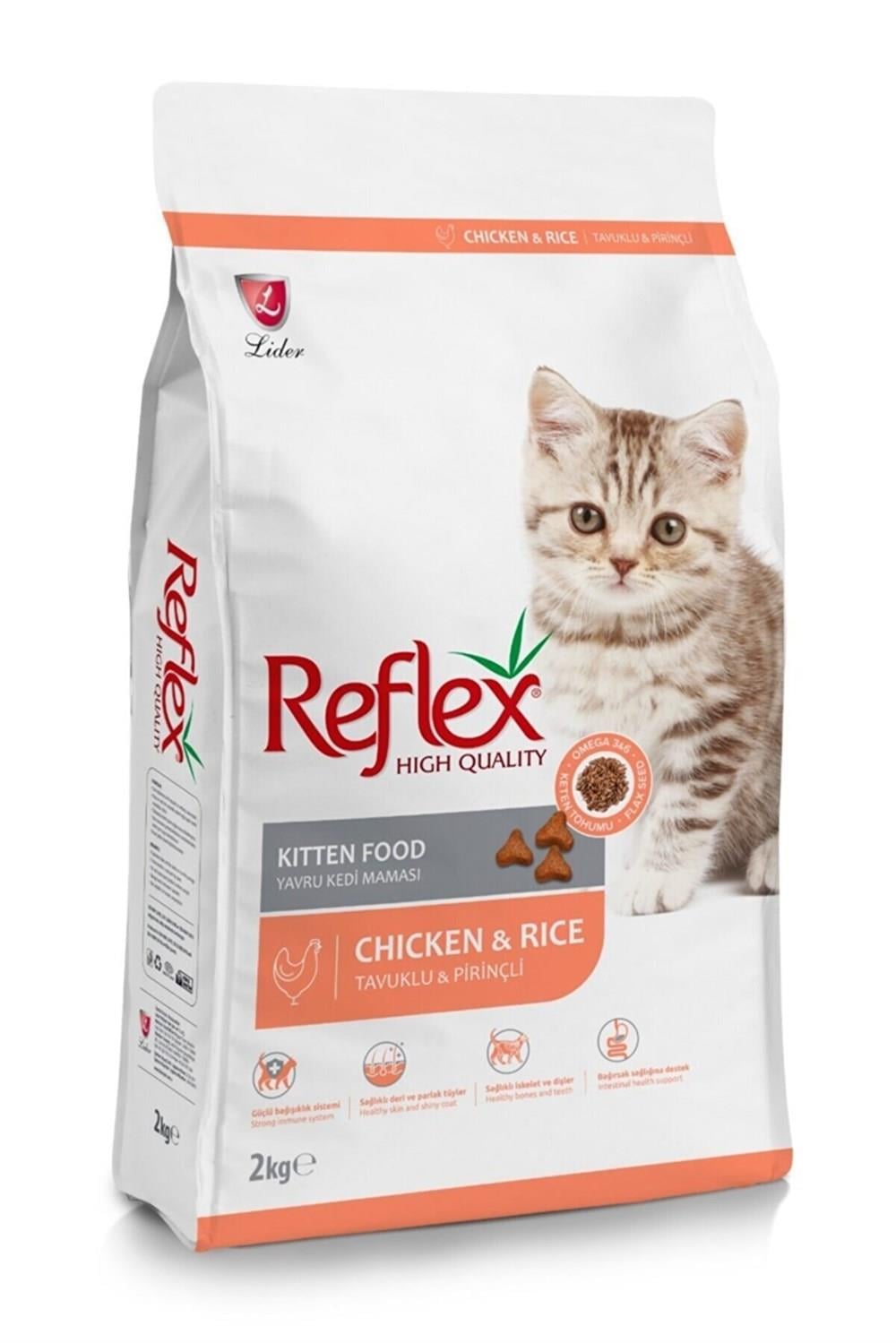 Reflex Tavuklu Yavru Kedi Maması 2 Kg - İkizler Yem MarketReflex Tavuklu Yavru Kedi Maması 2 Kg