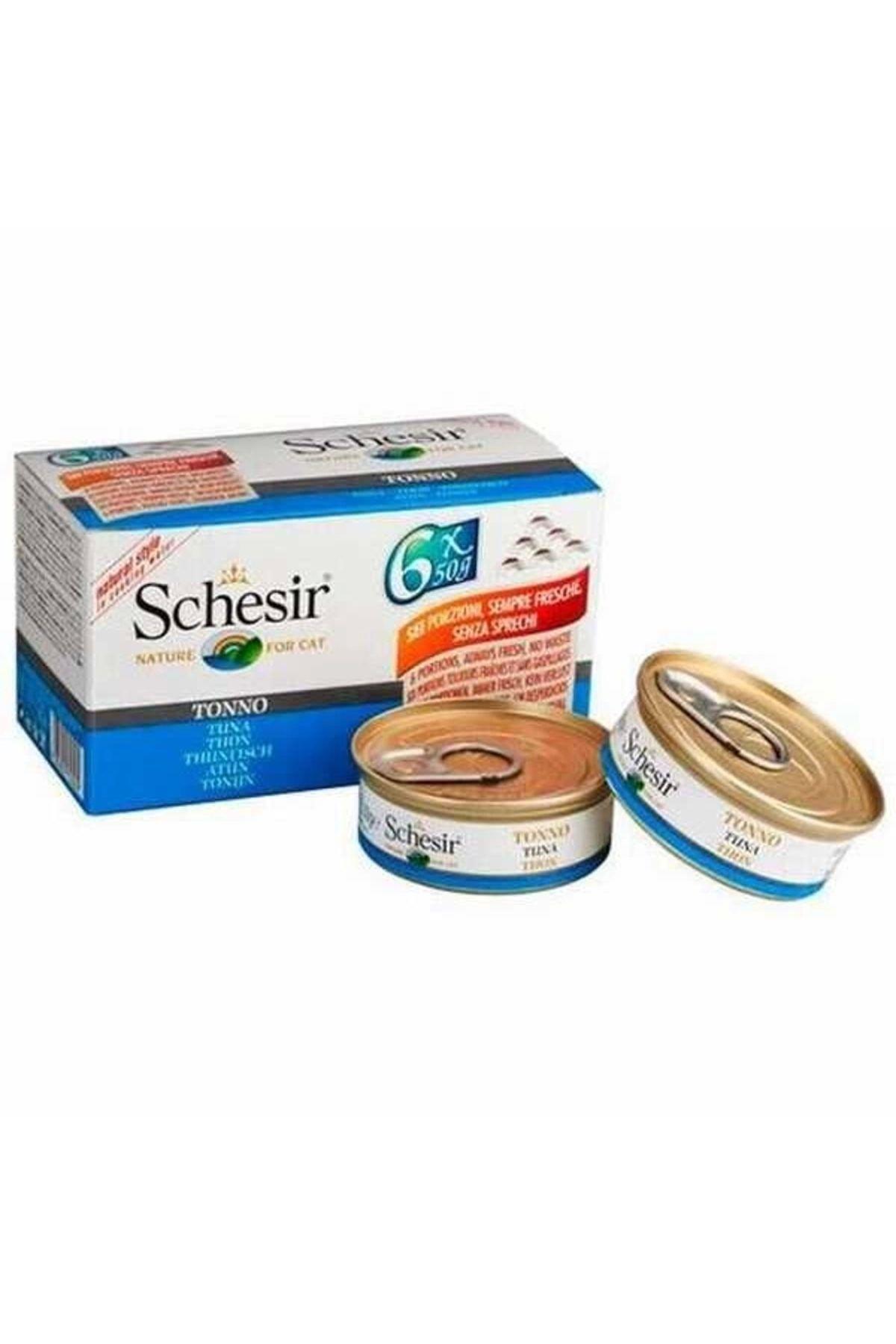 Schesir Jelly Ton Balıklı Multipack Yaş Kedi Maması 6x50gr