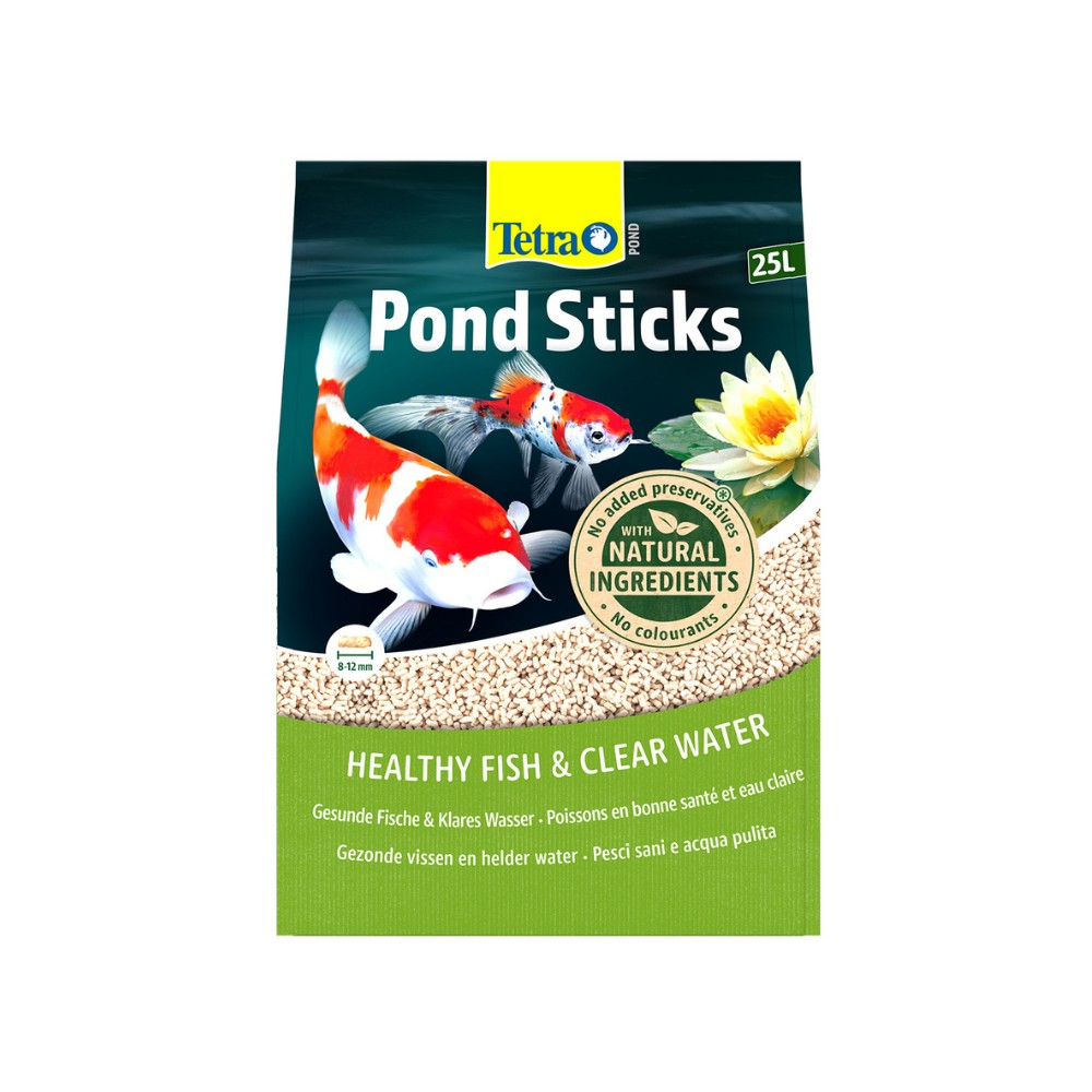 Tetra Pond Sticks Havuz Balıkları Yemi Yeşil 25LT