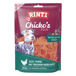 Rinti Chickos Plus Sarımsaklı Üçgen Köpek Ödülü 80 Gr