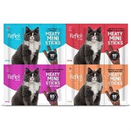 Reflex Plus 4 Çeşit Karışık Çubuk Kedi Ödülleri 2 Gr 20li