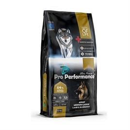 Pro Performance Kuzulu ve Yaban Mersinli Orta ve Büyük Irk Yetişkin Köpek Maması 12 Kg