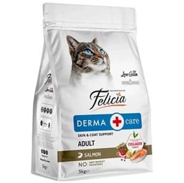 Felicia Az Tahıllı Kolajenli Somonlu Yetişkin Kedi Maması 5 Kg