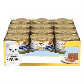 Gourmet Gold Kıyılmış Ton Balıklı Kedi Konservesi 85GrX24 Adet