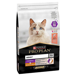 Pro Plan Hairball&Healthy Skin Somonlu Tüy Sağlığı Destekleyici Yetişkin Kedi Maması 3 Kg