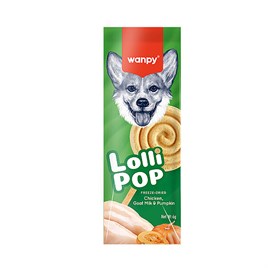 Wanpy Balkabaklı Köpek Lolipop 6 Gr