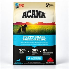 Acana Small Puppy Tavuklu Hindili ve Ringa Balıklı Küçük Irk Tahılsız Yavru Köpek Maması 6 kg