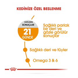 Royal Canin Hair Skin Tüy ve Cilt Destekli Kedi Maması 2 Kg