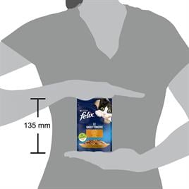 Felix Yaş Kedi Maması Tavuklu 85 Gr