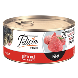 Felicia Tahılsız Biftek Fileto Kedi Konserve 85 Gr