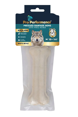 Pro Performance Deri Pres Kemik Beyaz 15 Cm