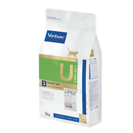 Virbac U3 Urology WIB (Water İntake & Behavior) Uriner Kedi Maması 3 Kg