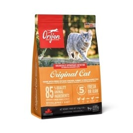 Orijen Original Cat Tavuklu Hindili ve Balıklı Tahılsız Kedi Maması 1,8 kg