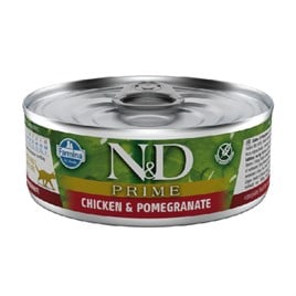 N&D Prime Yaş Kedi Maması Tavuklu Narlı 70 gr