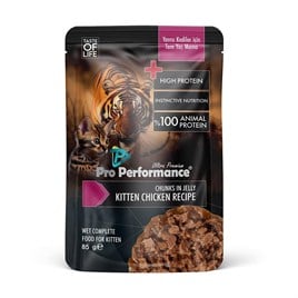 Pro Performance Tavuklu Yaş Yavru Kedi Maması 85 Gr