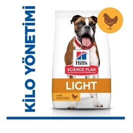 Hills Light Tavuklu Yetişkin Köpek Maması 2,5 Kg