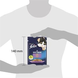 Felix Kuzu Etli Yaş Kedi Maması 85 Gr