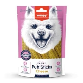 Wanpy Tahılsız Peynirli Köpek Çiğneme Ödülü 100 g