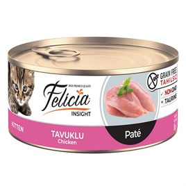 Felicia Tahılsız Tavuklu Kıyılmış Yavru Kedi Konserve 85 Gr