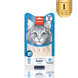 Wanpy Ton Balıklı 7+ Yaş Kedi Krema Ödülü 5x14 g