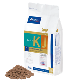 Virbac KJ1 Early Kidney Joint Support Cat Böbrek ve Eklem Desteği Kedi Maması 3 Kg