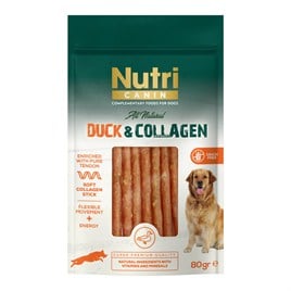 Nutri Canin Ördekli ve Kolajenli Köpek Ödül Maması 80gr