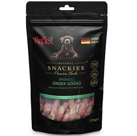 Reflex Snackies Brokoli Ördek Göğsü Köpek Ödülü 170 Gr