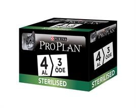 Pro Plan Kısırlaştırılmış Kedi Konservesi Ton Balıklı Somonlu 85 Gr (4 Al 3 Öde)