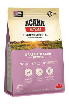 Acana Grass Fed Lamb Tahılsız Kuzu Etli ve Elmalı Yetişkin Köpek Maması 2 kg