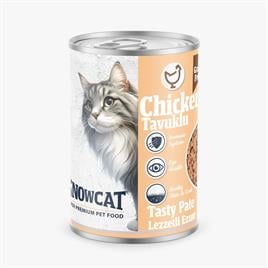 Snow Cat Premium Kıyılmış Tavuk Etli Kedi Konservesi 395 Gr