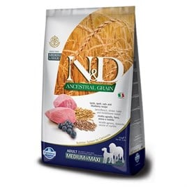 ND Düşük Tahıllı Kuzu Etli Kuru Köpek Maması 12 KG