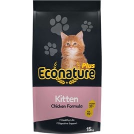 Econature Plus Tavuklu Yavru Kuru Kedi Maması 15 Kg