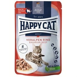 Happy Cat Kedi Yaş Maması Sığır Etli 85 Gr