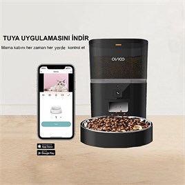Ovioo Otomatik Mama Makinesi 6 Lt Kameralı Wi-fi - Siyah