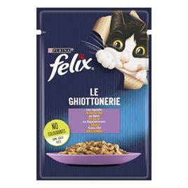 Felix Kuzu Etli Yaş Kedi Maması 85 Gr