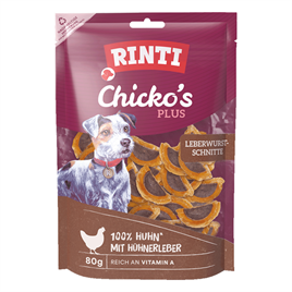 Rinti Chickos Plus Ciğerli Et Dilimli Köpek Ödülü 80 G
