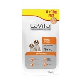 LaVital Mini Puppy Küçük Irk Kuzulu Yavru Köpek Maması 7 Kg