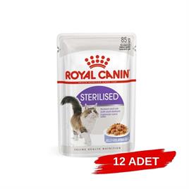 Royal Canin Sterilised Jelly Kısır Kedi Pouch Yaş Mama 85 gr x 12 Adet