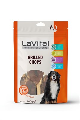 LaVital Kuzu Etli Pirzola Köpek Ödül Maması 100g