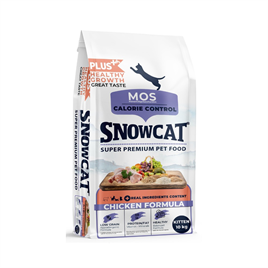 Snow Cat Plus Düşük Tahıllı Yavru Tavuklu Kedi Maması 10 Kg