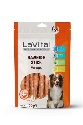 LaVital Ördek Eti Sarılı Çubuk Köpek Ödül Maması 100g