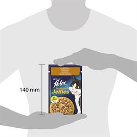 Felix Yaş Kedi Maması Tavuk Etli Havuçlu 85 Gr