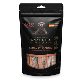 Reflex Snackies Füme Somon Etli Şeritler Köpek Ödülü 170 Gr