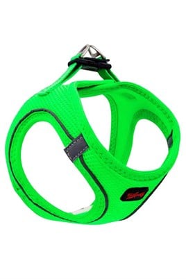 Tailpetz Air-Mesh Harness Neo Green M