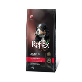 Reflex Plus Büyük Irk Yavru Köpek Maması Kuzulu ve Pirinçli 18 Kg