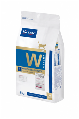 Virbac W1 Weight Loss & Diabetes Obesity Kedi Maması 7 Kg
