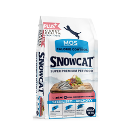 Snow Cat Plus Düşük Tahıllı Kısırlaştırılmış Balıklı Kedi Maması 10 Kg