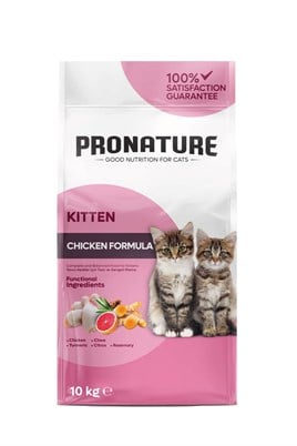 Pronature Daily Growth Tavuklu ve Pirinçli Yavru Kedi Maması 10 Kg